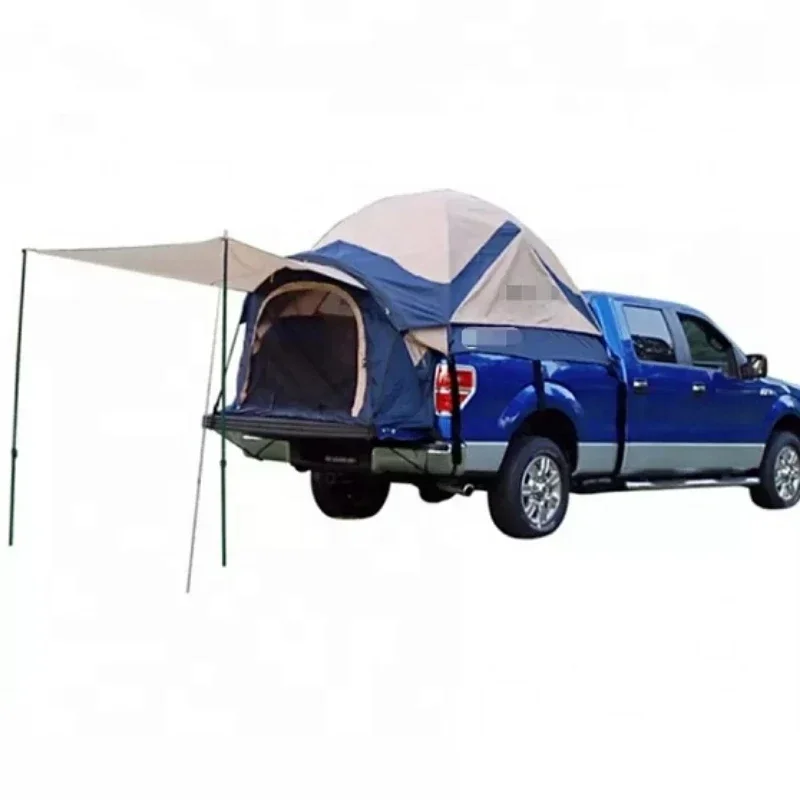 

Hot sales Portable Pick Up Car Tent Pickup Truck Bed Tent with Canopy Pick Up Truck Tent for Short Compact Box with High Walls
