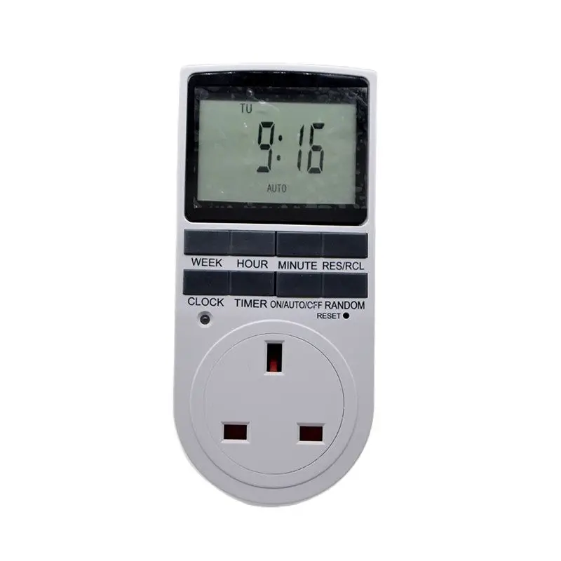 

Новинка, Лидер продаж, индивидуальная стандартная розетка для синхронизации с британским стандартом, розетка для выключателя времени, большой экран, дисплей с таймером, специальная оптовая продажа