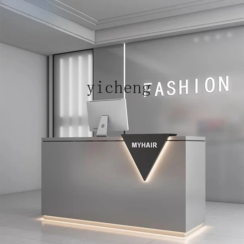 r5.20 Front Desk Cashier Counter Simple Modern Clothing Store Bar Cabinet