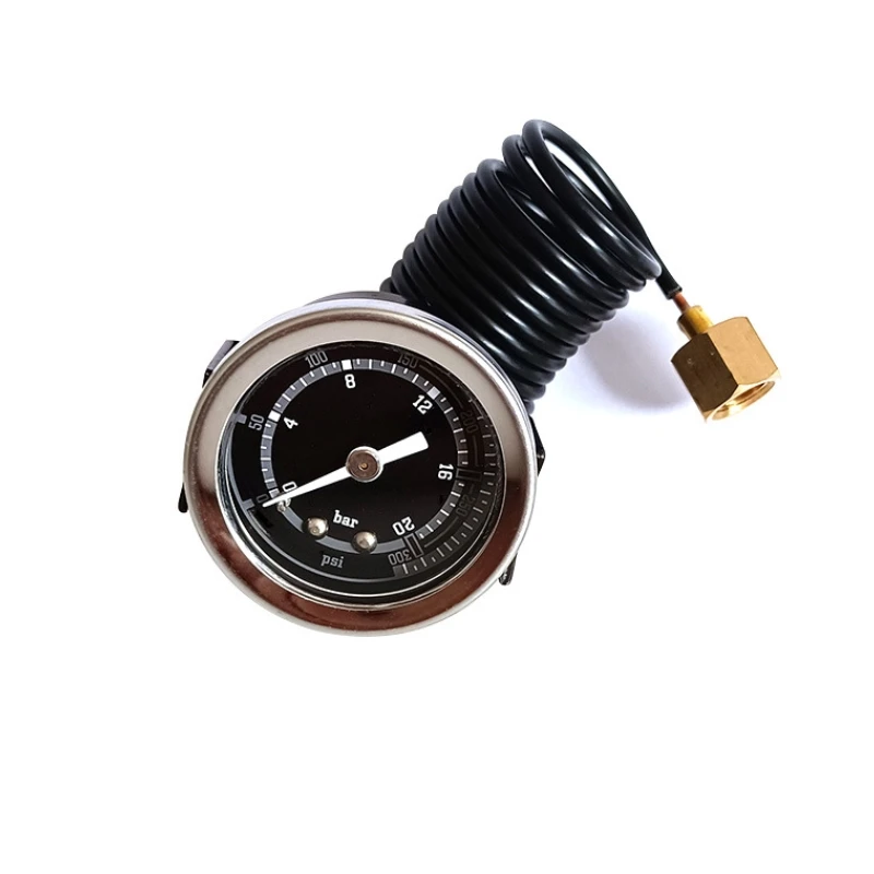 Wall Mounted Boiler Water Tank Thermometer 40mm Pressure Gauge Temperature and Pressure Integrated Meter