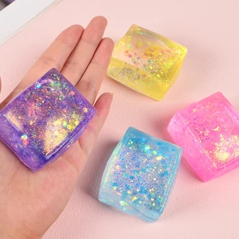 Dekompresyjna kostka lodu ze szczyptą stresu dla dziewczynek Stres niezniszczalny zestaw zabawek