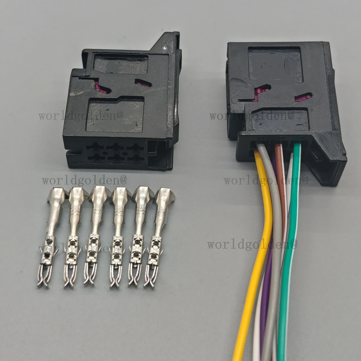 6Q0937702 Connector Kit for Universal Vehicles Auto Interior Harness Joint Renewal Wire Swap Maintenance car connector