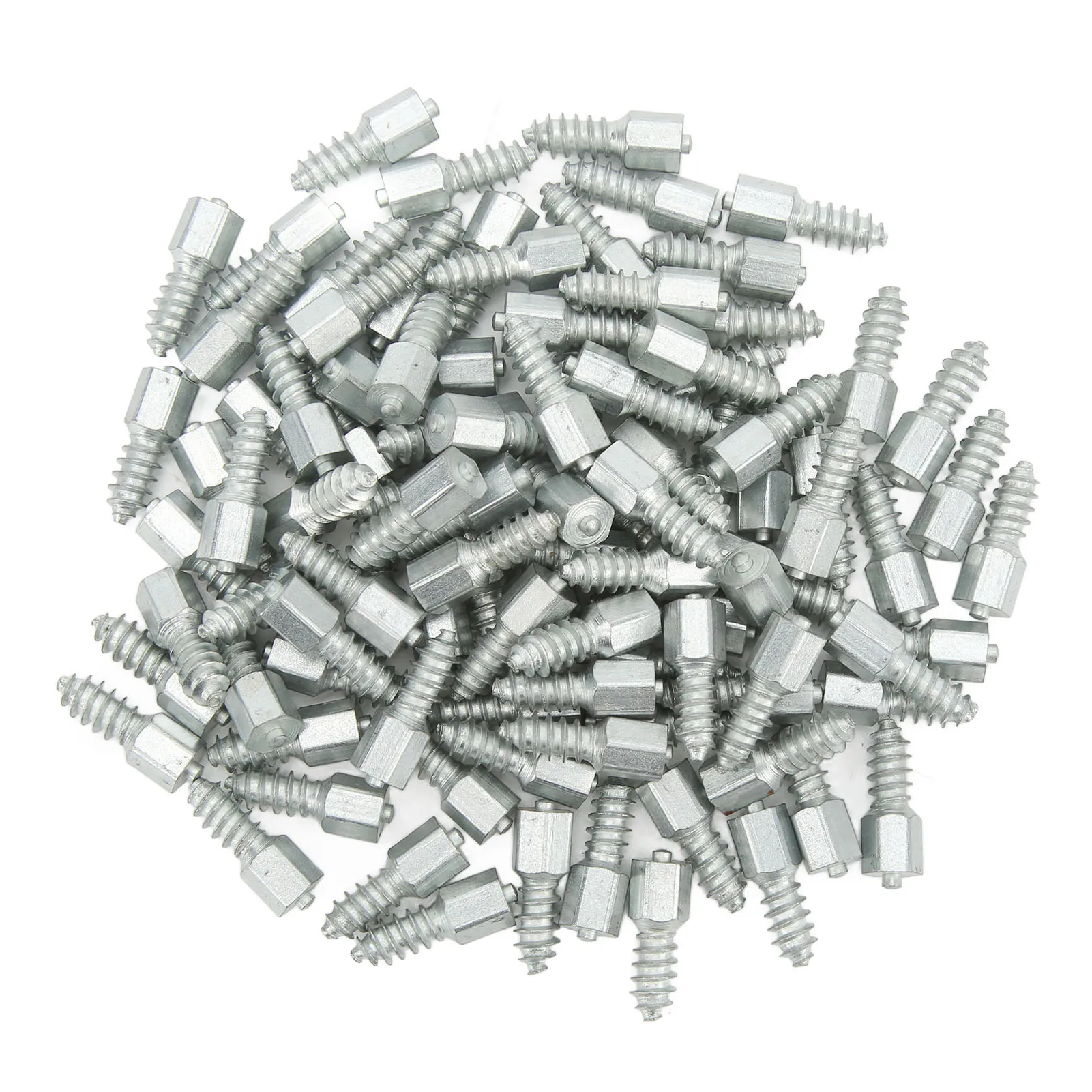 

100pcs Snow Tyre Screw M8 Thread Universal Anti Slip Wheel Tyre Screws for Loader Skid Steer Tractor Forklift