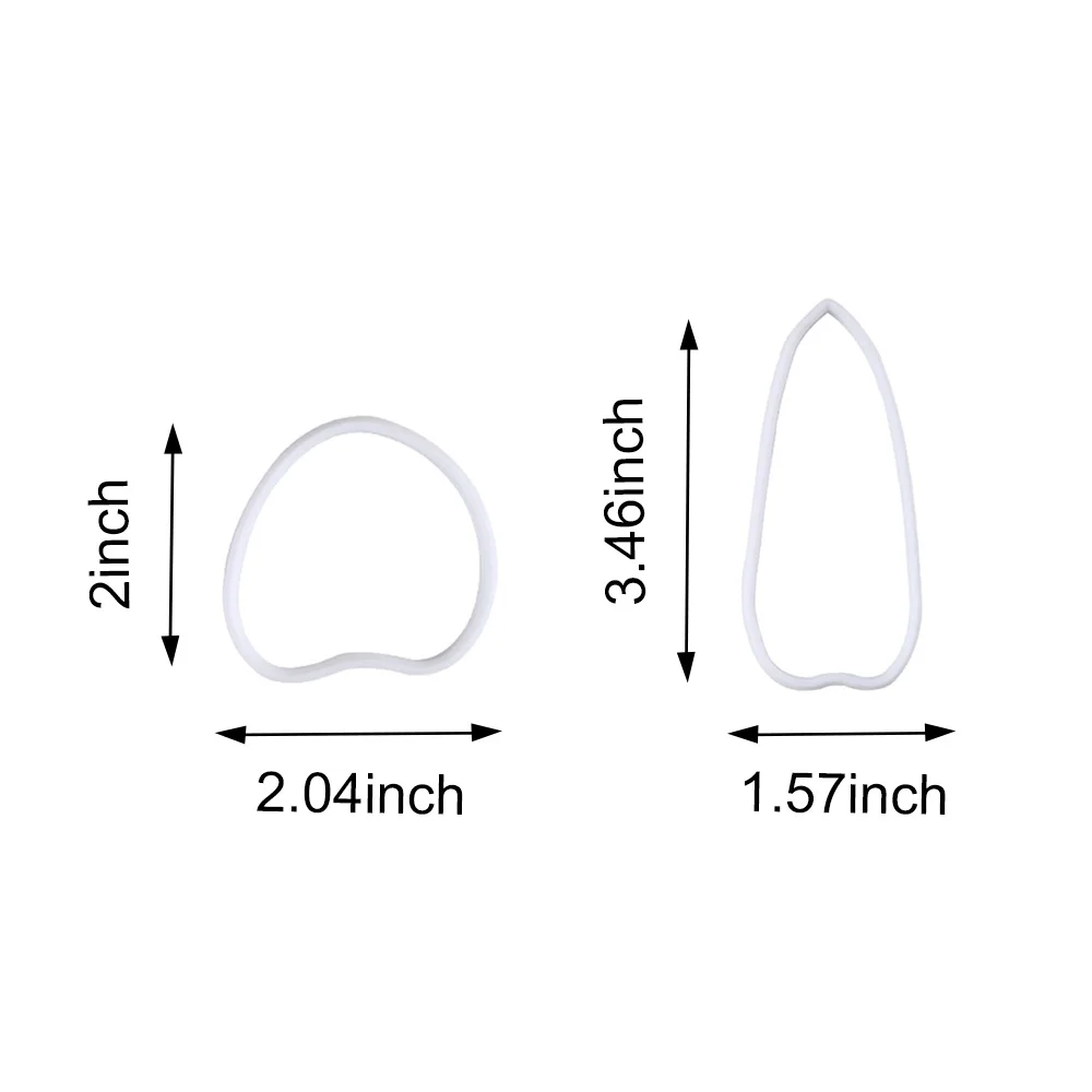 4PCS Eucalyptus Leaf Fondant Mould Set Leaf Veining Silicone Mold With Plastic Cutters DIY Clay Fondant Mould Pattern Sugarcraft