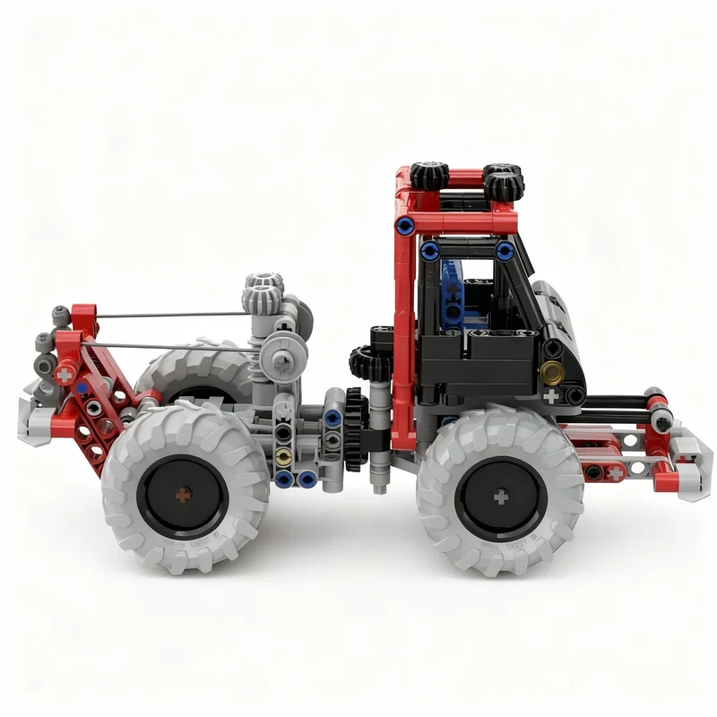 390pcs MOC Unimog Uniknick Technical Model Building Blocks Construction Toy Christmas Gift Education Kids DIY Idea Creative