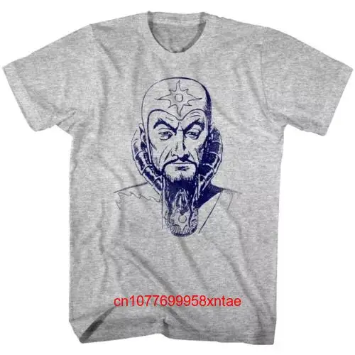 Мужская футболка Flash Gordon Ming the Merciless, винтажная комиксная футболка с длинным или коротким рукавом