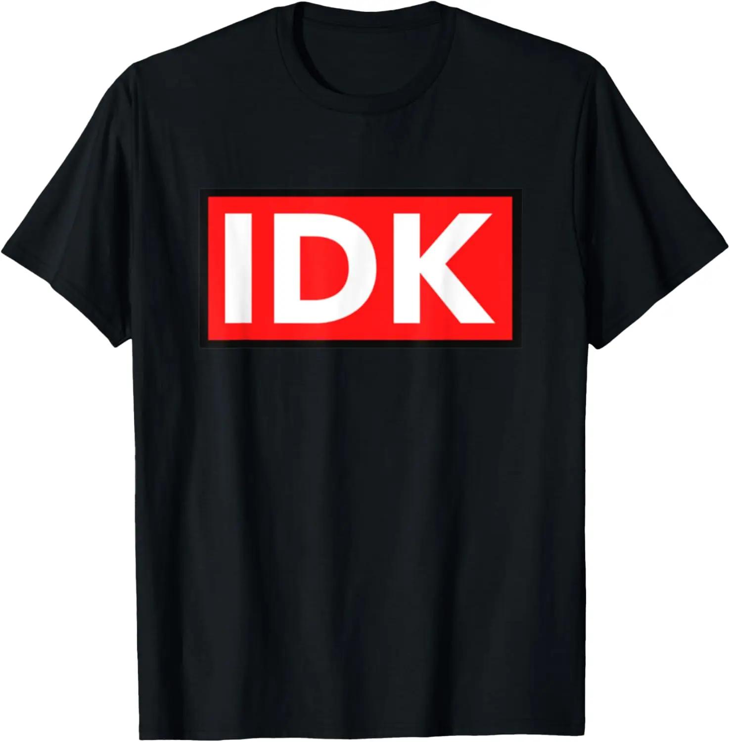 

IDK I Don't KNOW GRAPHIC ФУТБОЛКА ДЛЯ КРУТОГО ДЕТЕЙ ФУТБОЛКА