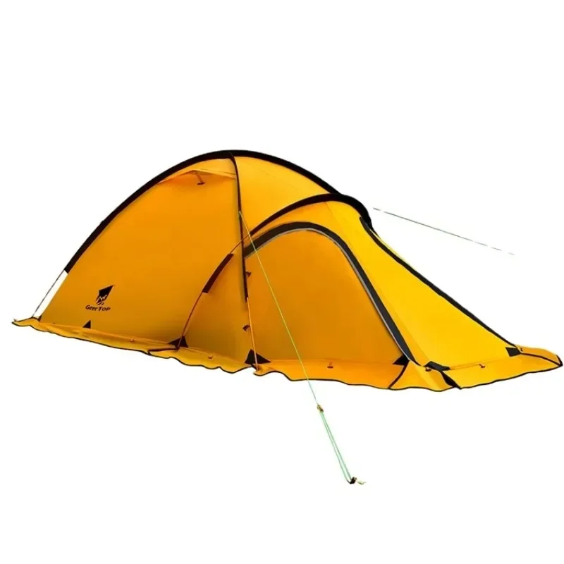 outdoor camping camping accessories winter waterproof big family aluminum tent