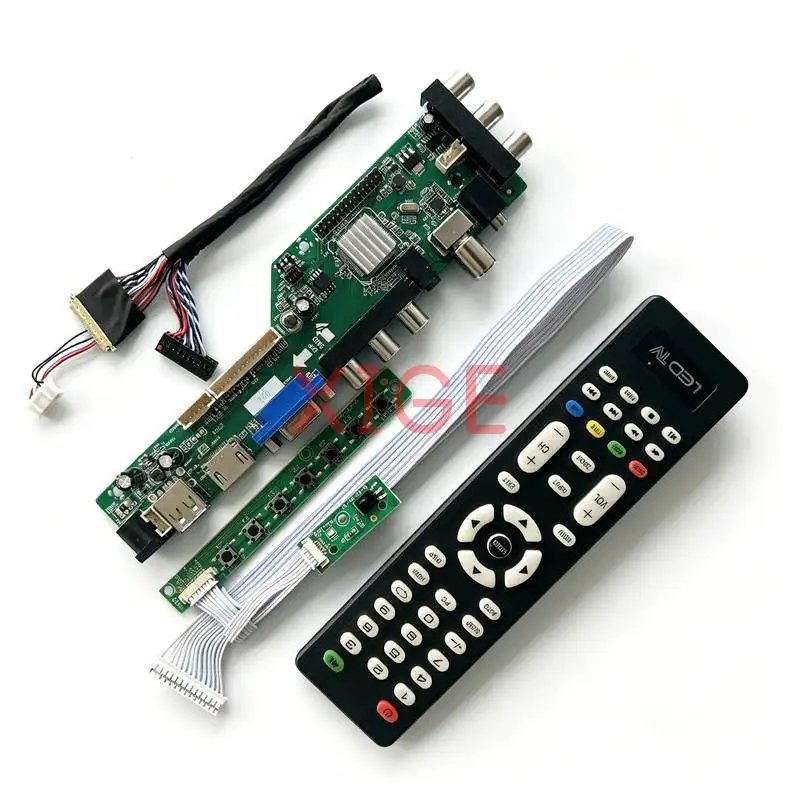 コントローラボードフィット-lp140wd1-lp140wd2-b140rtn03-b140rtn02-lvds-40pin-dvb-usb-av-vga-hdmi-ラップトップパネル-1600x900-1600-900-diy-キット