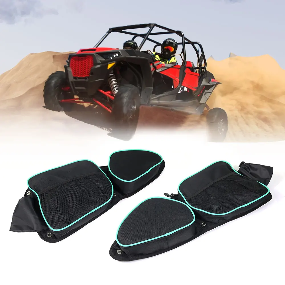 

UTV Side Door Bag Fit For Polaris RZR XP 1000 RZR XP 1000-4 2014-2018 Passenger And Driver Side Door Storage Bag with Knee Pad