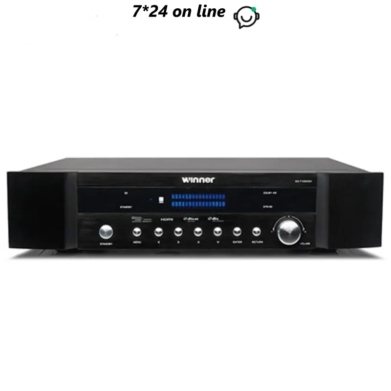 Winner/AD-7100HDII Decodificación Dolby DTS HD Decodificador de cine en casa 7.1 Salida 7.1 Decodificación 3D Dolby DTS HD
