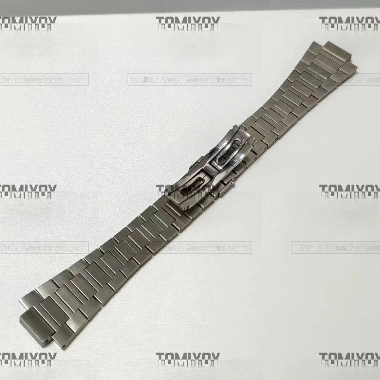 24mm*13mm Brush Middle Polish Solid Watch Strap Fit For Patek Philippe Watchband Steel Belt PP Nautilus 5711 5712/1A010