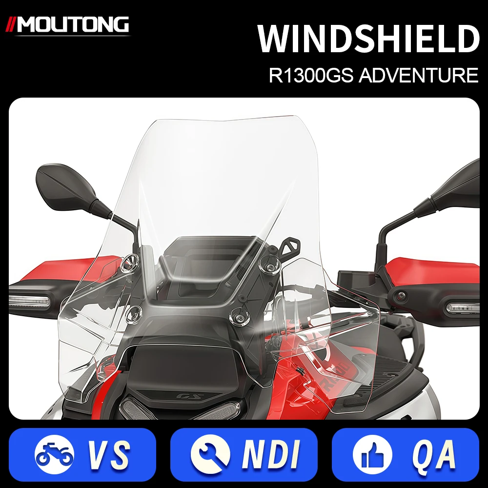 

Motorcycle Front Windshield For BMW R1300GS R1300GS R1300 GS New Wind Deflectors R 1300GS Accessories Front Spoiler 2024 2025