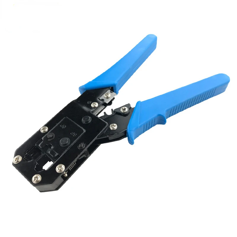 RJ45 Crystal Head Press Pliers Network Pliers 4 6 8P Network Pliers Dual Purpose and Three Purpose Network Cable Pliers