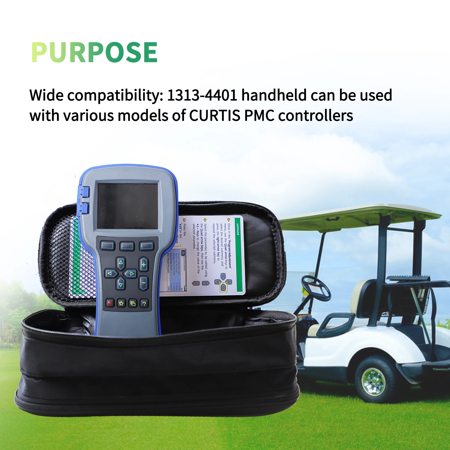 Nuevo programador portátil de nivel de acceso de distribuidor 1313-4431 1313-4331 1313-4401 1311-4401 Compatible con carretilla elevadora eléctrica Curtis