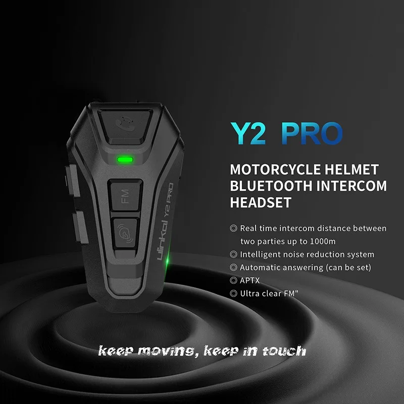 

CC&JBL Original Y2 pro high quality Bluetooth Motorcycle Intercom Group IP67Waterproof Helmet Bluetooth Earphones