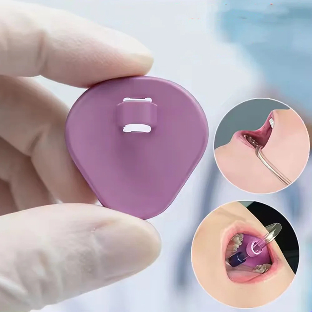 1 Piece/10 Pieces/50 Pieces Autoclavable Dental Suction Tube Holder, Oral Care Tool, Saliva Outlet, Hve Tube Locator image 2