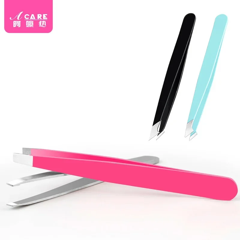 DX01/Eyebrow Clip/D1PQ4-Easy-to-Use Tweezers Eyebrow Shaping Tool Beard Pulling Tool Stainless Steel Eyebrow Tweezers Ho