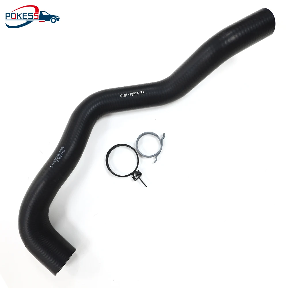 

POKESS Engine Radiator Hose Water Supply Pipe For Ford Fiesta 2013 1.4T 1.5T 1.6T Car Accessories DA1D15186 1809764