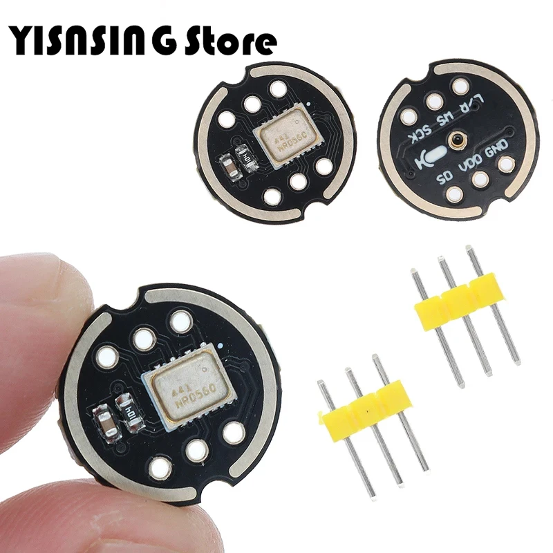 MH-ET LIVE Omnidirectional Microphone Module I2S Interface INMP441 MEMS High Precision Low Power Ultra small volume for ESP32
