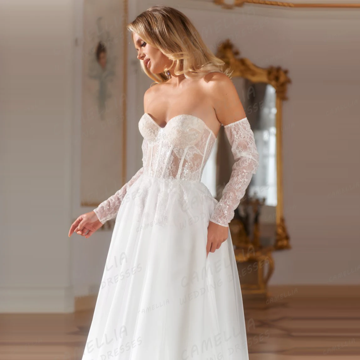 Einfache sanfte Brautkleider für Damen, A-Linie, elegante Applikationen, herzförmige Brautkleider, Prinzessin 2025, Vestido De Novia, individuell gestaltet