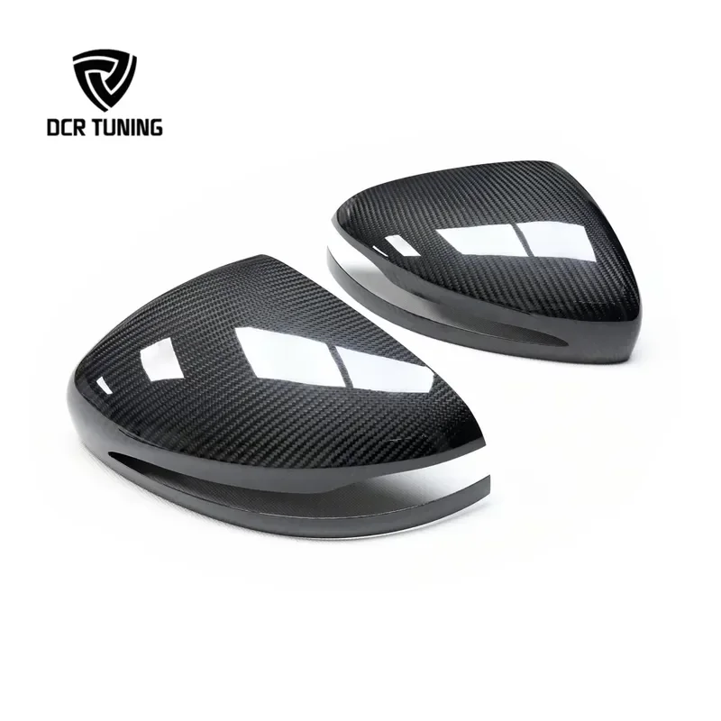 Dry Carbon Fiber Front Mirror Cover Stick On for G Class W464 GLE X167 COUPE C292