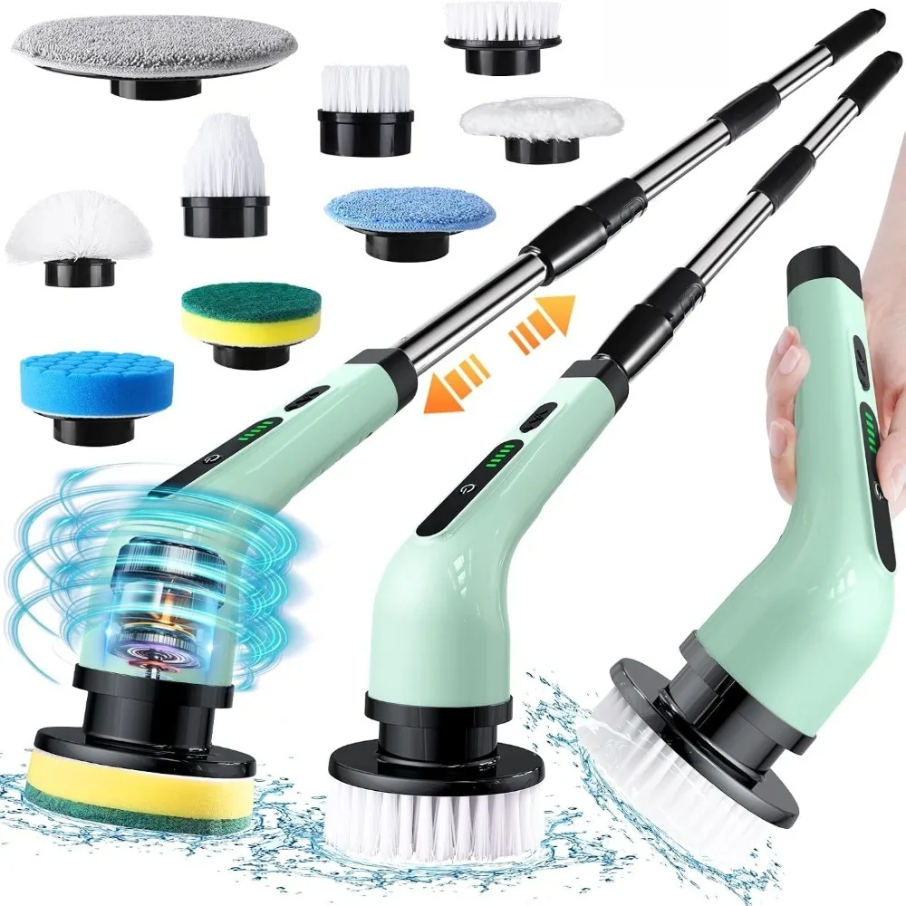 nettoyeur-electrique-sans-fil-avec-9-tetes-de-brosse-remplacables-brosse-de-nettoyage-puissante-a-long-manche-pour-salle-de-bain-douche-sol-carrelage-voiture