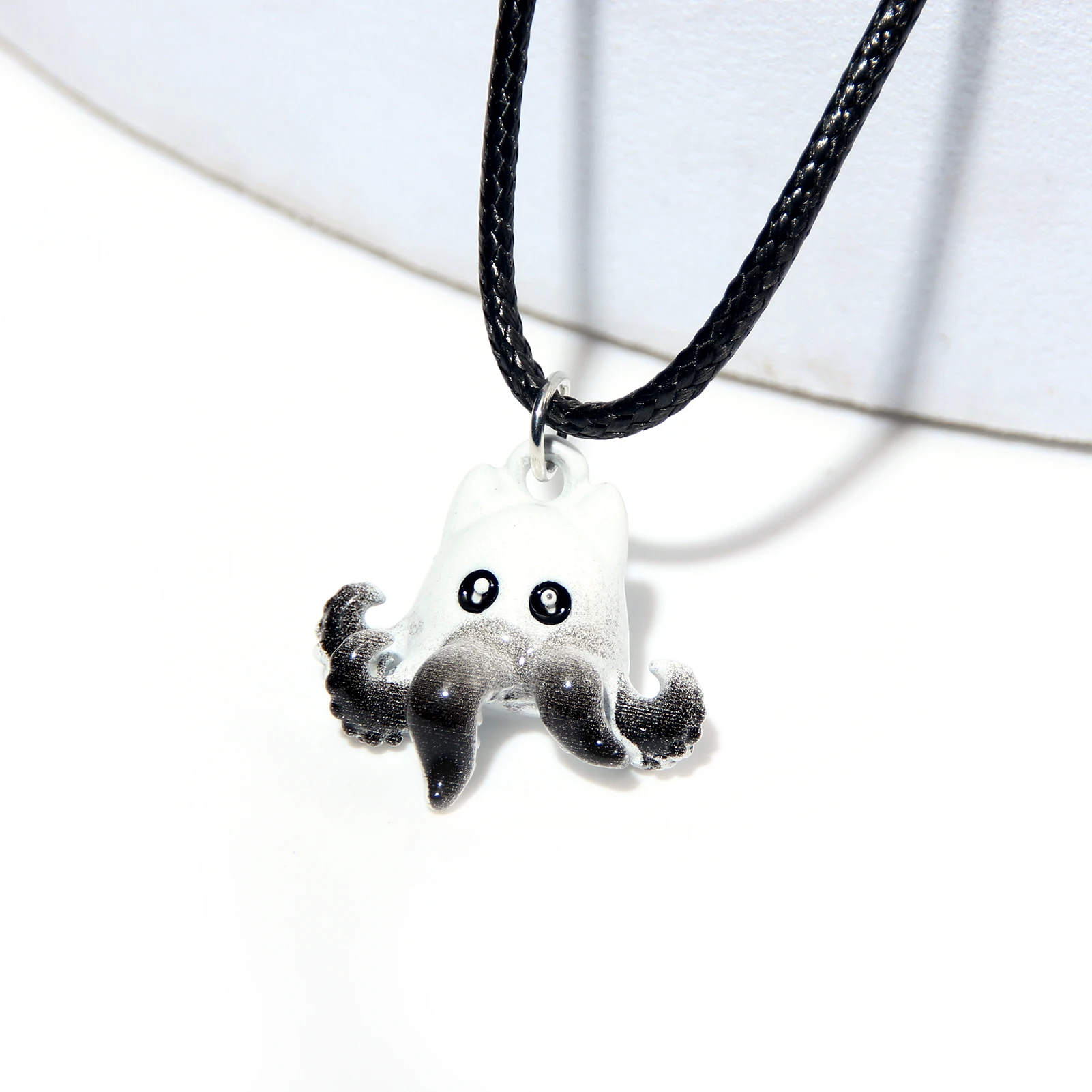 Cthulhu Cute Octopus Necklace Squid Cuttlefish Marine Animal Decoration Pendant Necklace for Women Men Jewelry Accessories Gifts