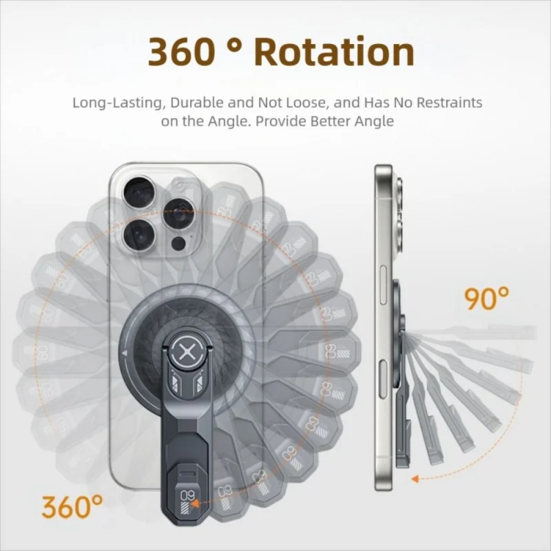 

Magnetic Phone Holder 360 Fidget Magnetic Phone Grip with 20N Strong Magnet for Magsafe Ring Phone Stand for Iphone 12-16 Series