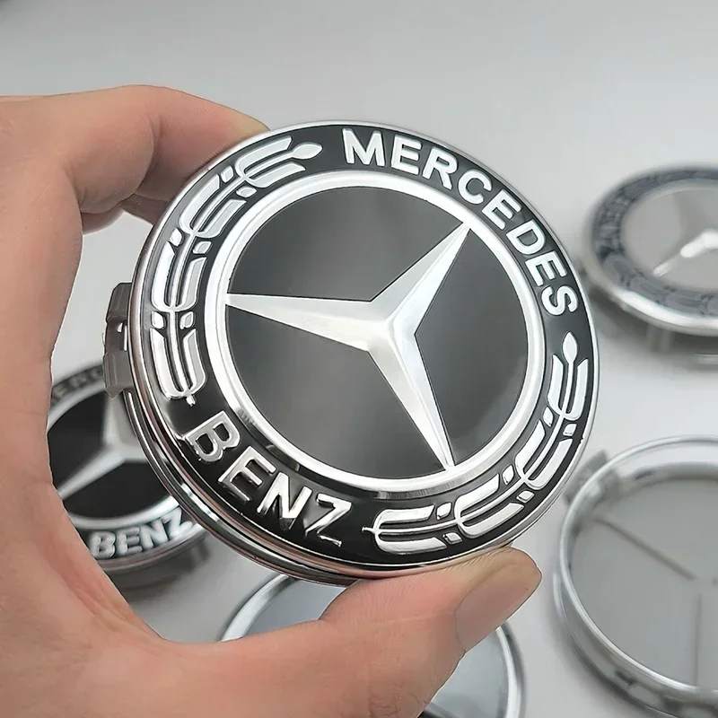 

Car Sticker 75mm Car Wheel Center Caps Hub Caps For Mercedes Benz W176 W177 W204 W205 W212 W213 W206 X156 X253 W117 W166 Accesso