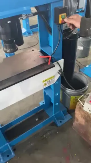 20T 50T 80T 100T 150T  Electric Automatic Shop Press Gantry Type H Frame Hydraulic Press Machine