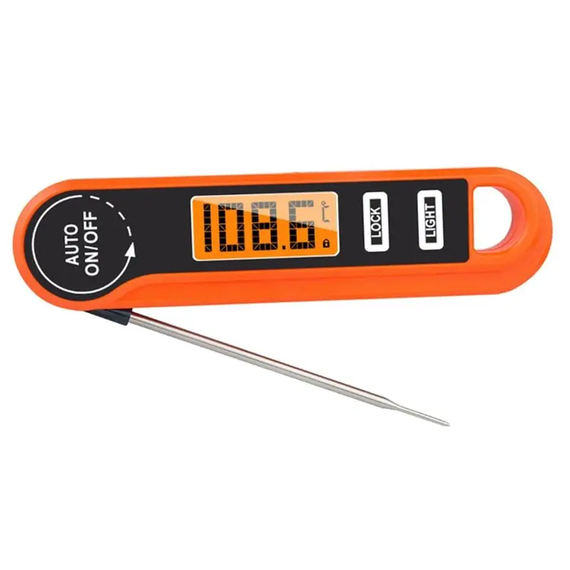 [POPULAR OFFER] Digital Food Thermometer With Foldable Probe Fast Read Temperature Meter For Barbecue Kitchen Tool