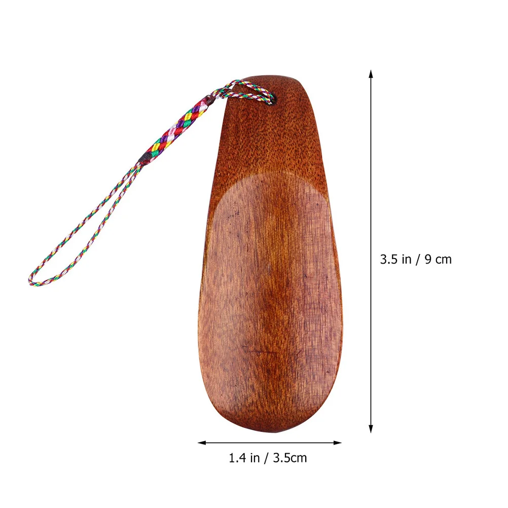 3 قطع من رؤوس الأحذية الخشبية ناعمة وآمنة وعديمة الرائحة وتصميم مريح للرجال والنساء وكبار السن للاستخدام المنزلي لبيسة الحذاء #6