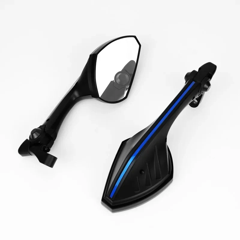

Universal Rearview Mirrors Suitable For TMAX530 CBR400R Ninja 250/400 ZX-14R ZX600 Motorcycle Side Mirrors