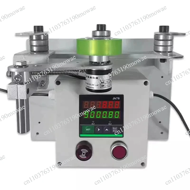 Digital Length Meter Encoder Type With Measuring Wheel For Roll Goods Measurement