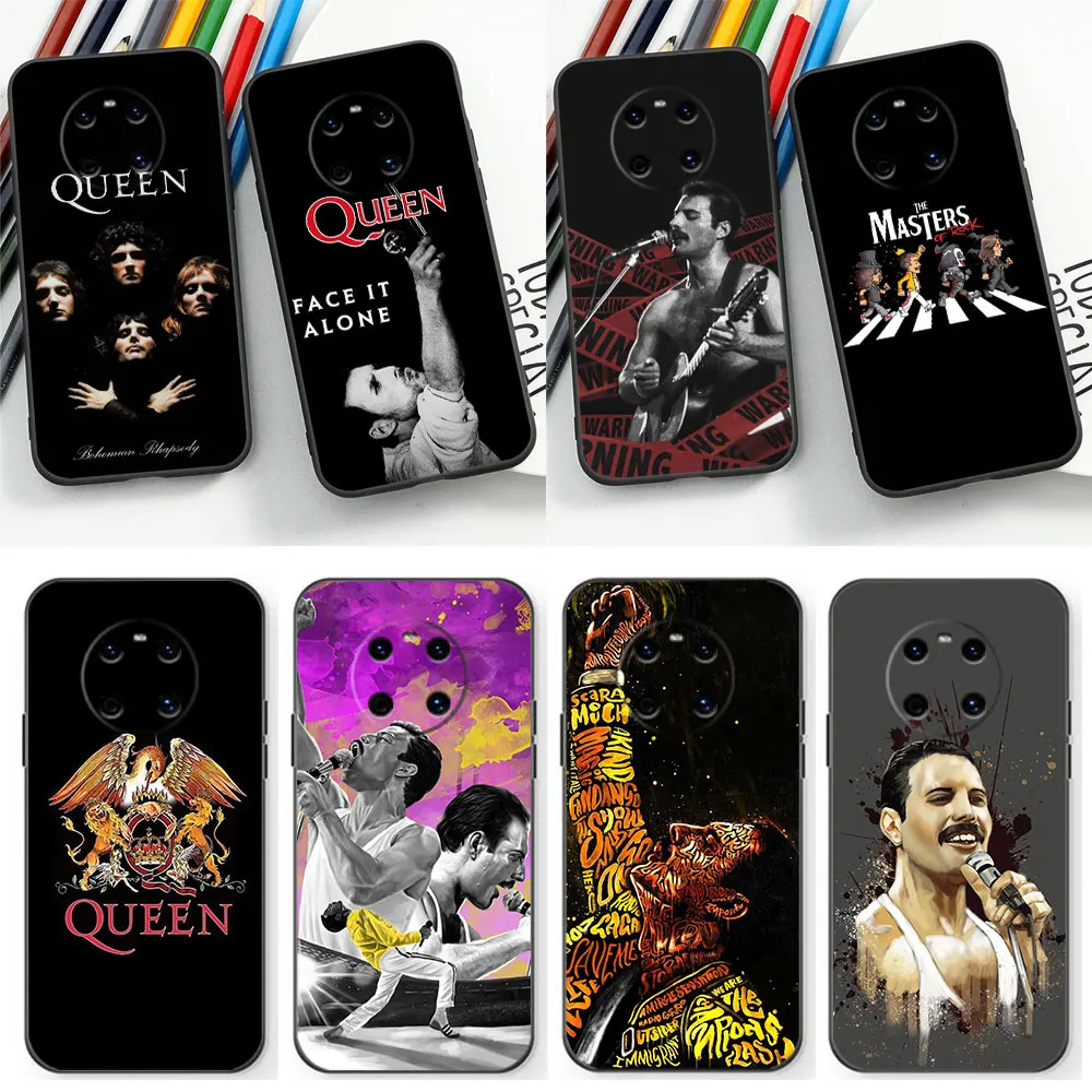 Freddie Mercury Queen band Phone Case For Huawei NOVA Y90 Y70 Y61 10SE 10 9 9SE 8 8SE 8I 7 7I 5 5I 4 3 3I 2 PRO PLSU Cover Cqoue