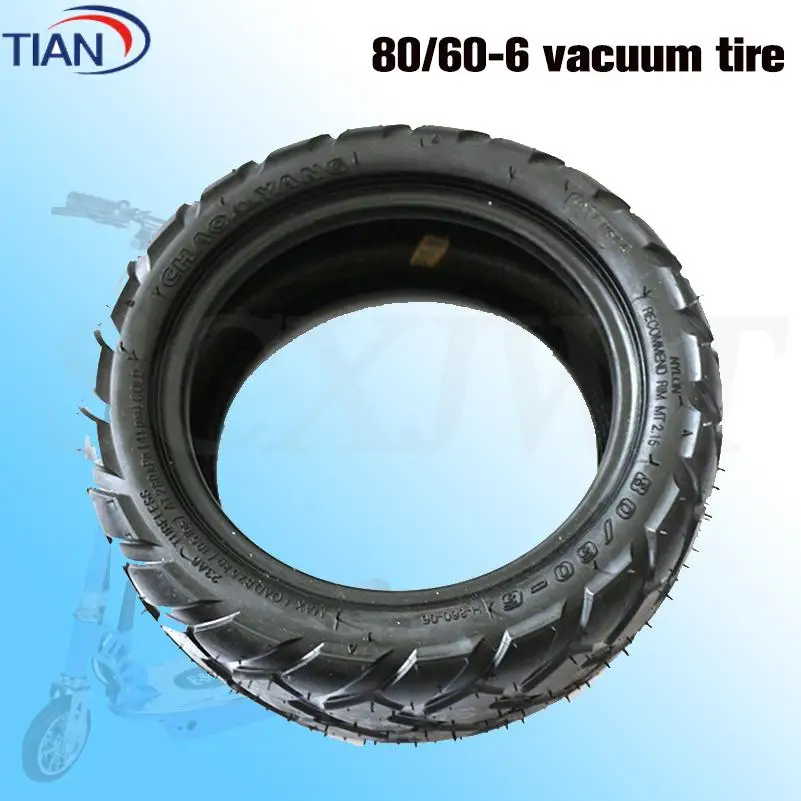 

High quality 80/60-6 tubeless tires, suitable for 10 inch vacuum tires