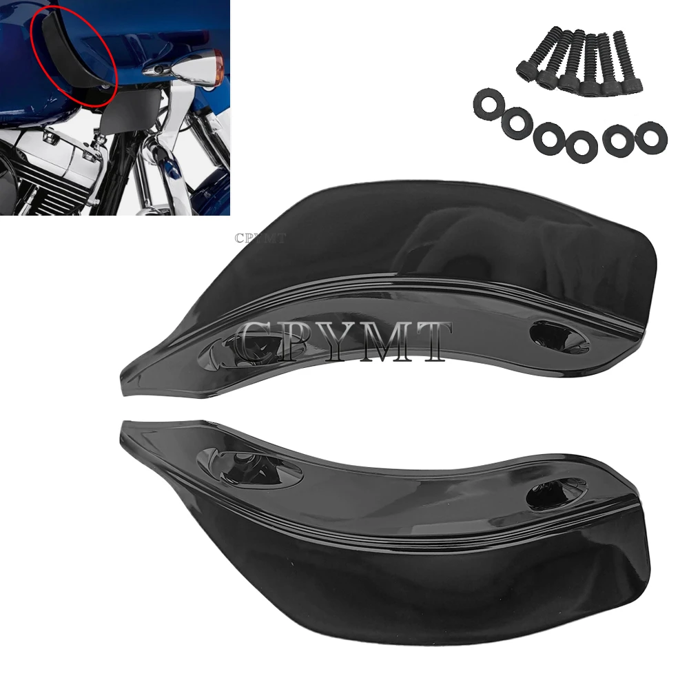 

Fit for Harley Touring Road Glide CVO FLTRX FLTRUSE FLTRU 2015-2020 Motorcycle Upper Fairing Accents Air Wind Deflector