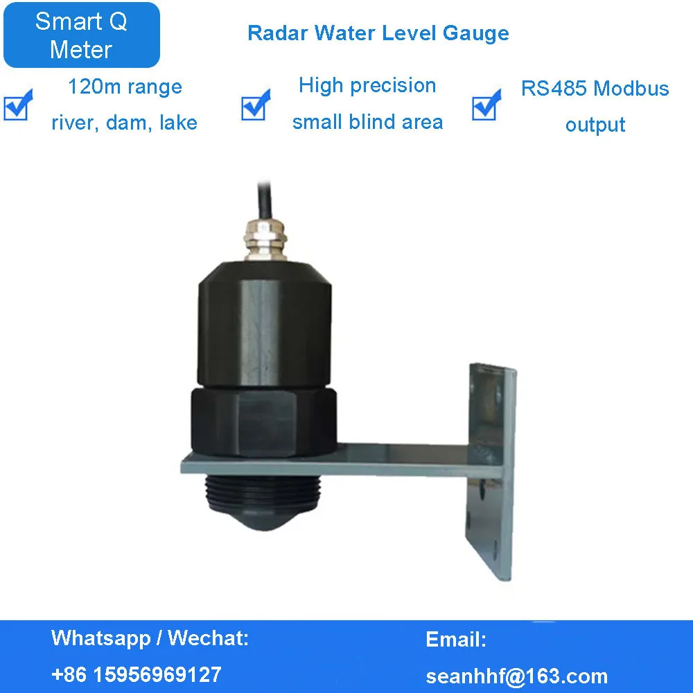 

80G FM radar water level gauge continuous wave anti-corrosion explosion-proof water conservancy River Reservoir dam