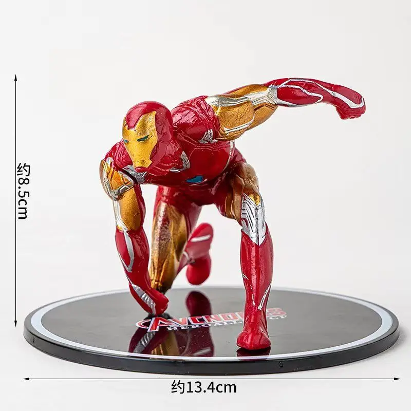 Marvel series Captain America Iron Man Hulk Children's Birthday Party Dessert Dress Up Simple Design Superhero Cake Accessories