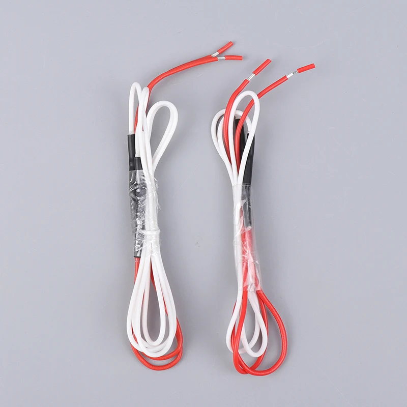 12V Silicone Rubber Low-voltage Heating Wire With Cold Wire Do Joint For Car Seats/Electric Blankets/Heating Pads/Floor Mat