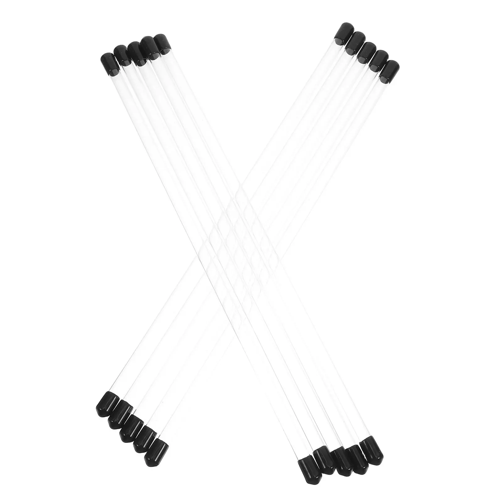 

10 шт. прозрачных пластиковых пробирок, жестких контейнеров для хранения образцов, для лабораторий, бусин, ароматерапии