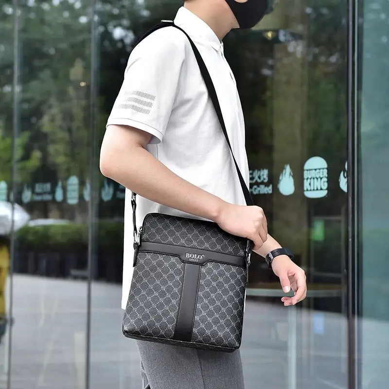 New Men's Crossbody Bag Wear-resistant Shoulder Bag Fashion Printed Men's Bag Business Commuting Men's Backpack