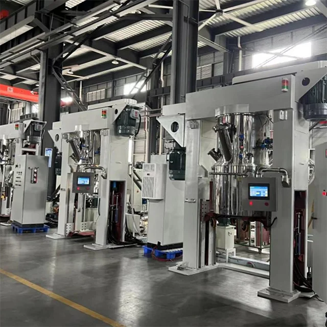 Brand Sodium Ion Battery 650L Planetary Vacuum Mixing Equipment for Anode and Cathode Material Slurry Preparation