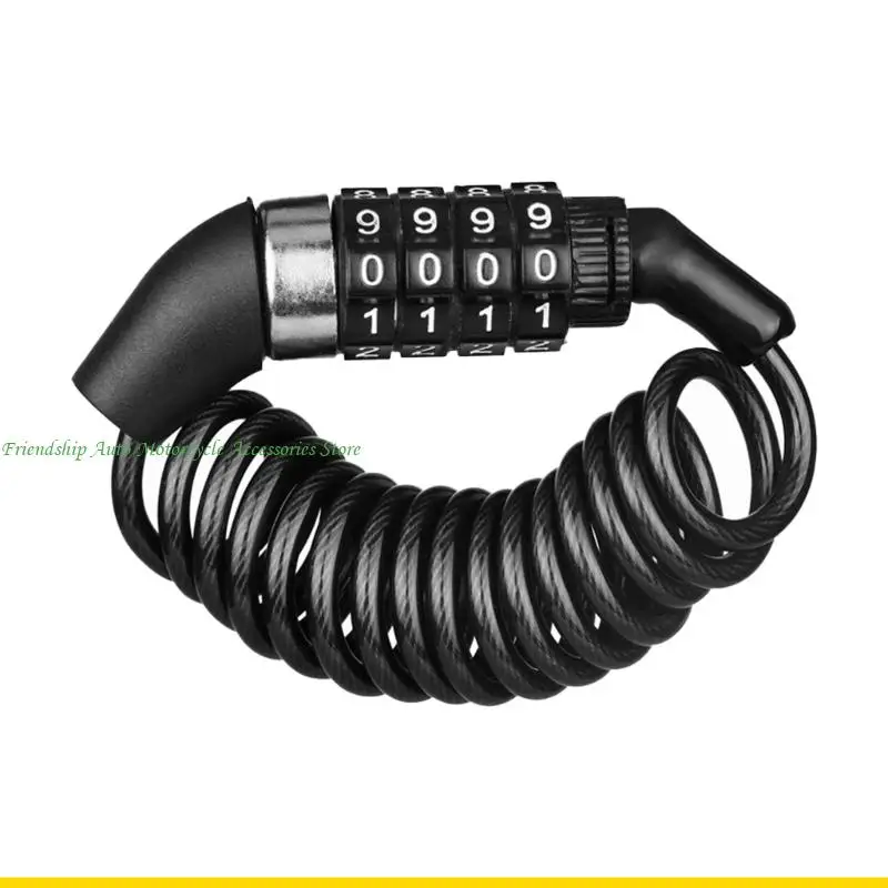 

SZCH Helmets Lock easy carry Security Code Lock Easy Installation Anti Theft Lock Easy to Use for Motorcycle Bike Backpack