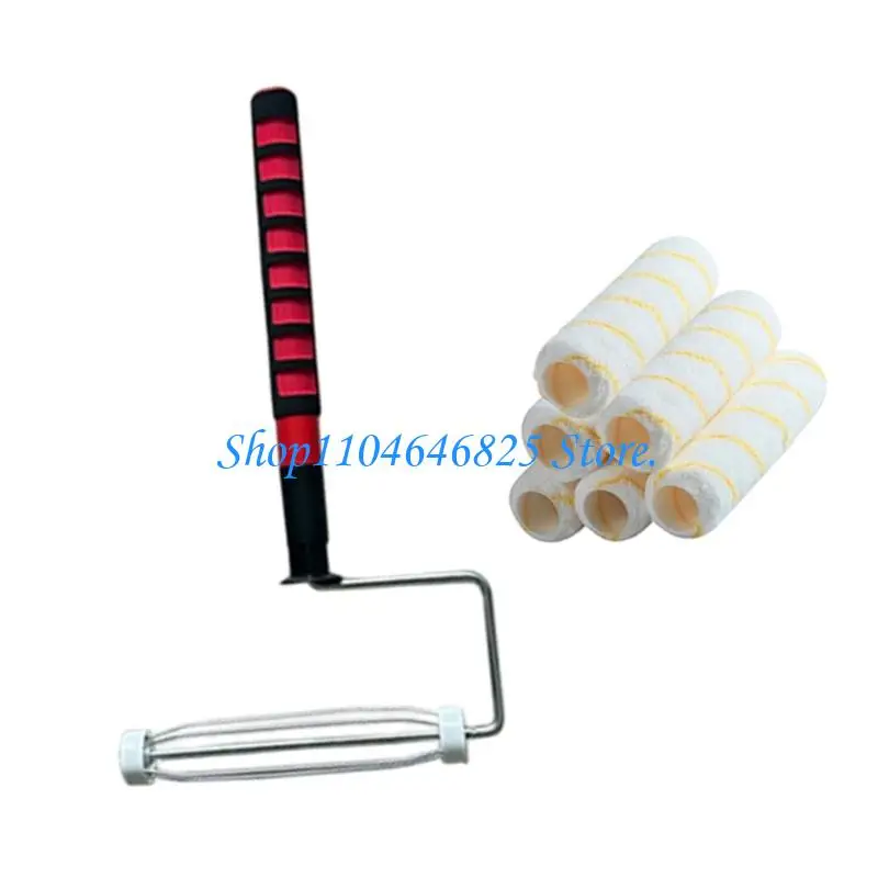 9inch Paint Roller Handle Small Plastic Threaded Grip For Extension Rod