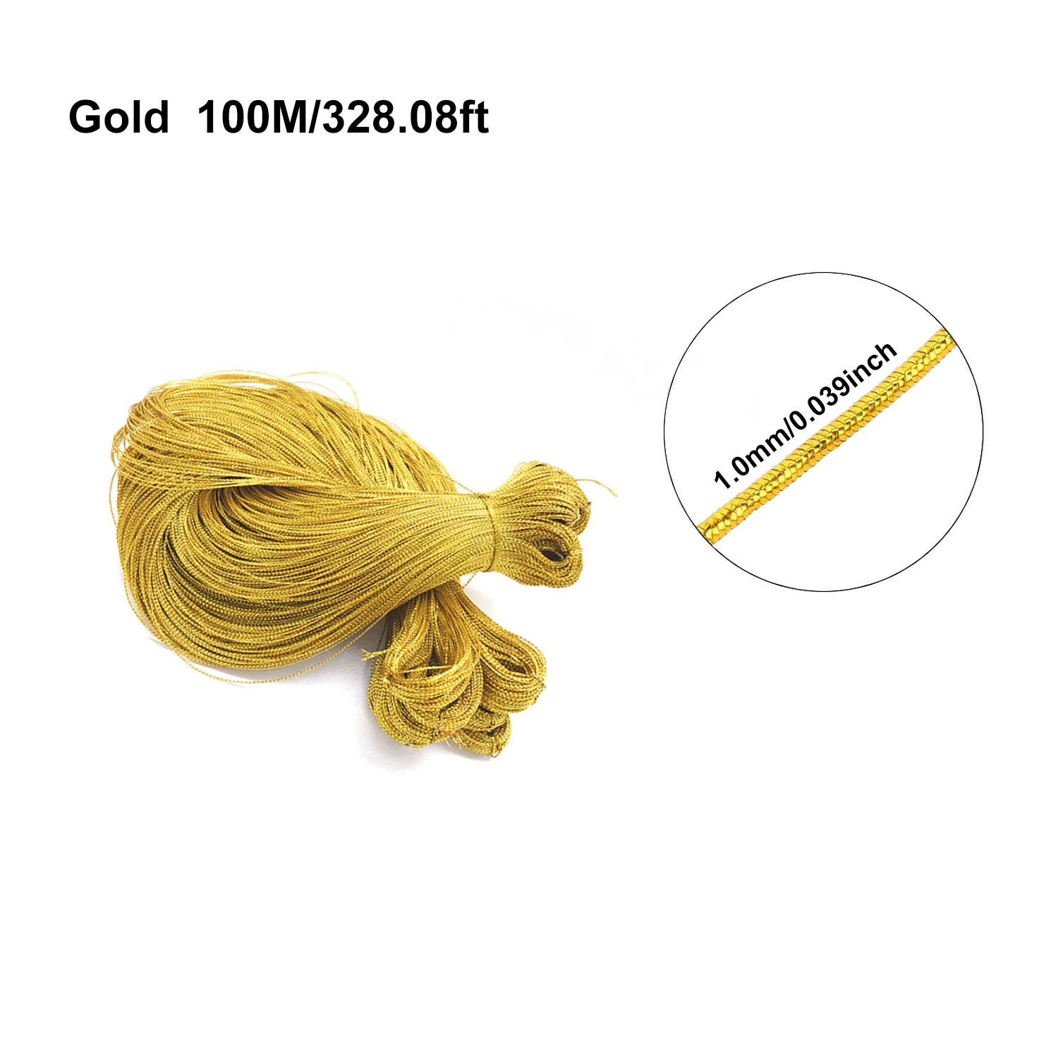 Variant: Gold  1.0mm-100m