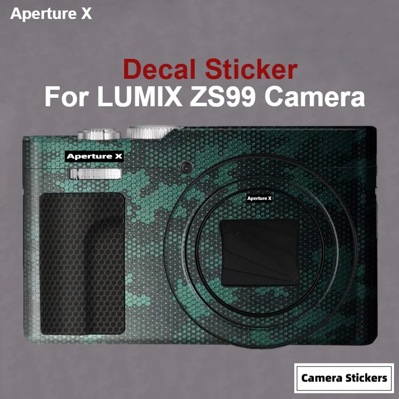 

Для LUMIX ZS99 кожа камеры для Panasonic Lumix zs99 наклейка для камеры обертка пленка для ZS99 защитная наклейка