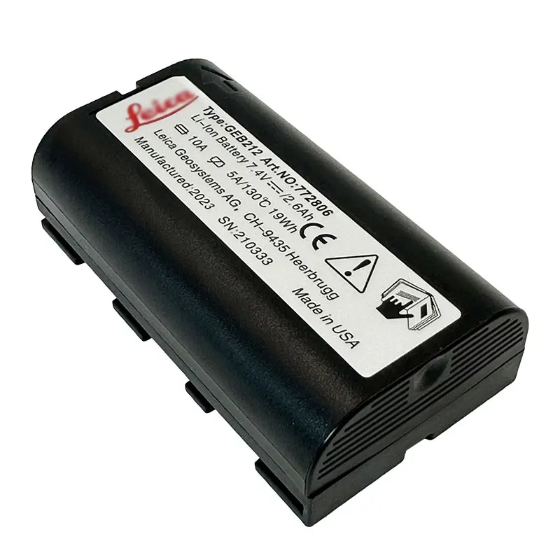 

GEB212 Battery For Leica ATX1200 ATX1230 GPS1200 GPS900 GRX1200 Total Stations Rechargeable