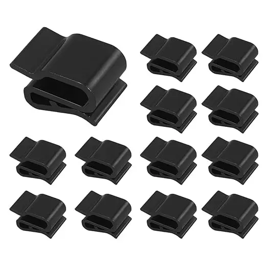50pcs Photovoltaic System Cable Clips for Managing Wiring on String Inverters Charge Controllers and Battery Banks